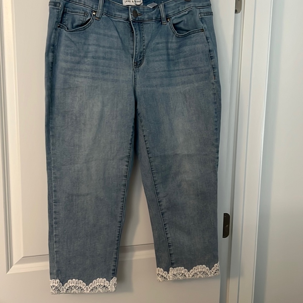 Lane Bryant capri jeans
